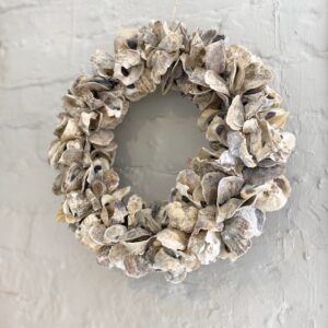 oyster shell wreath